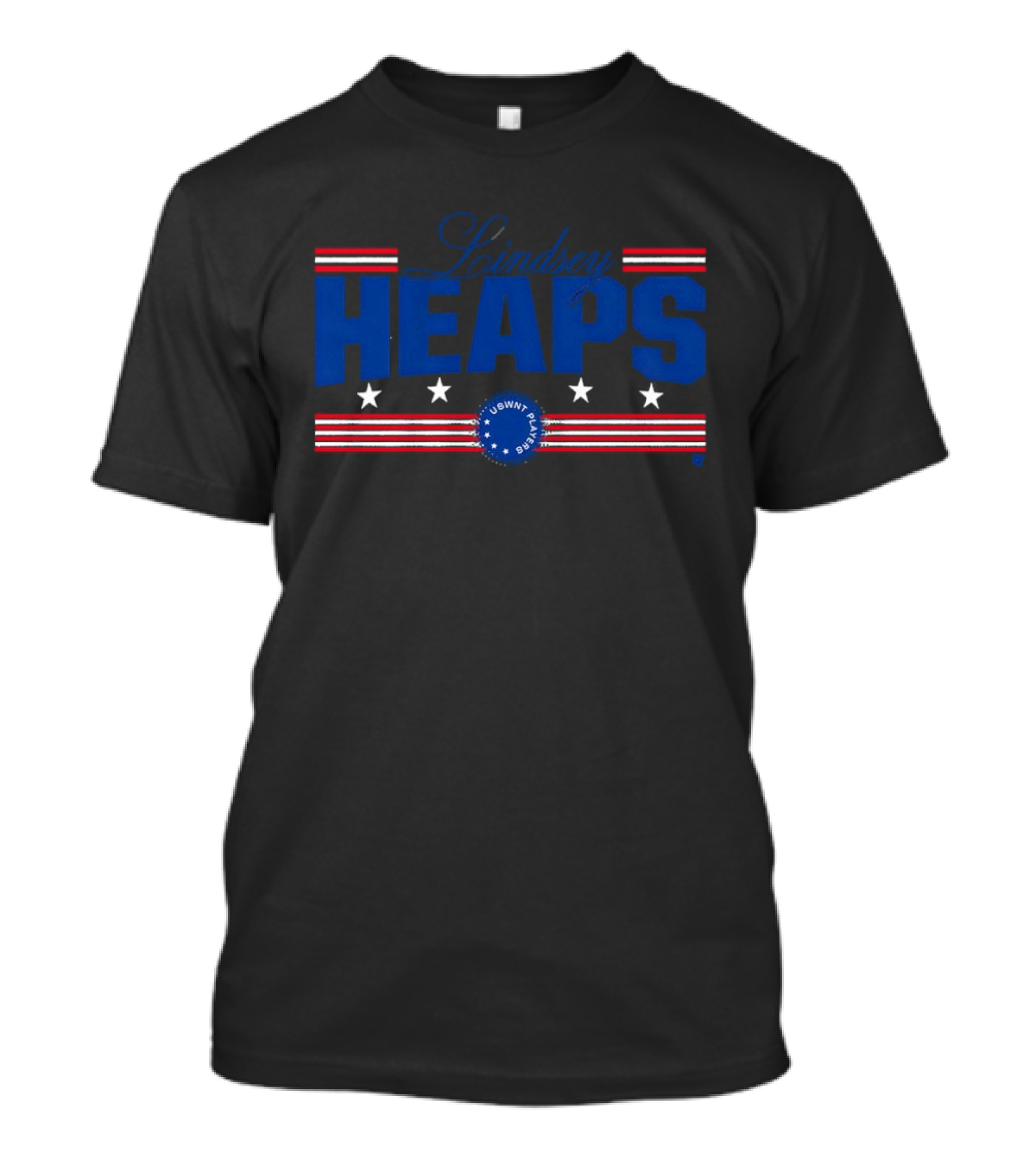Lindsey Heaps USWNT Players Stars And Stripes T-Shirt