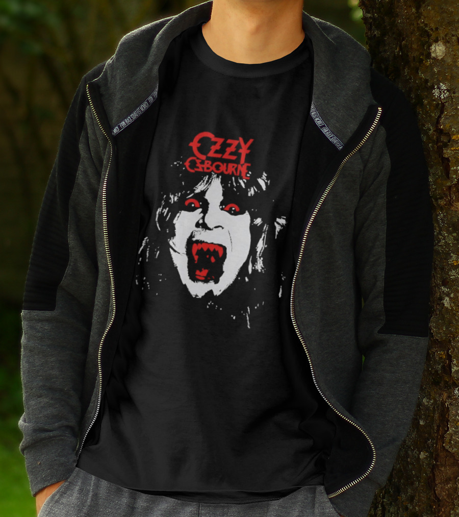 Ozzy Osbourne Vampire Horror Face T-Shirt