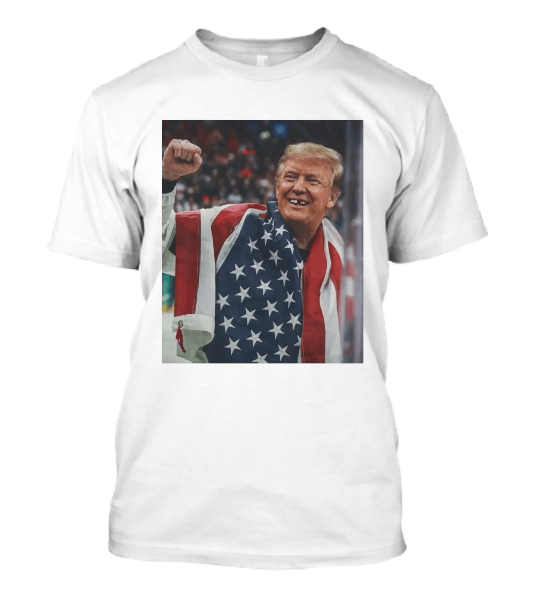 Trump Loss Teeth Gold Medal USA Olympic 2026 Victory T-Shirt