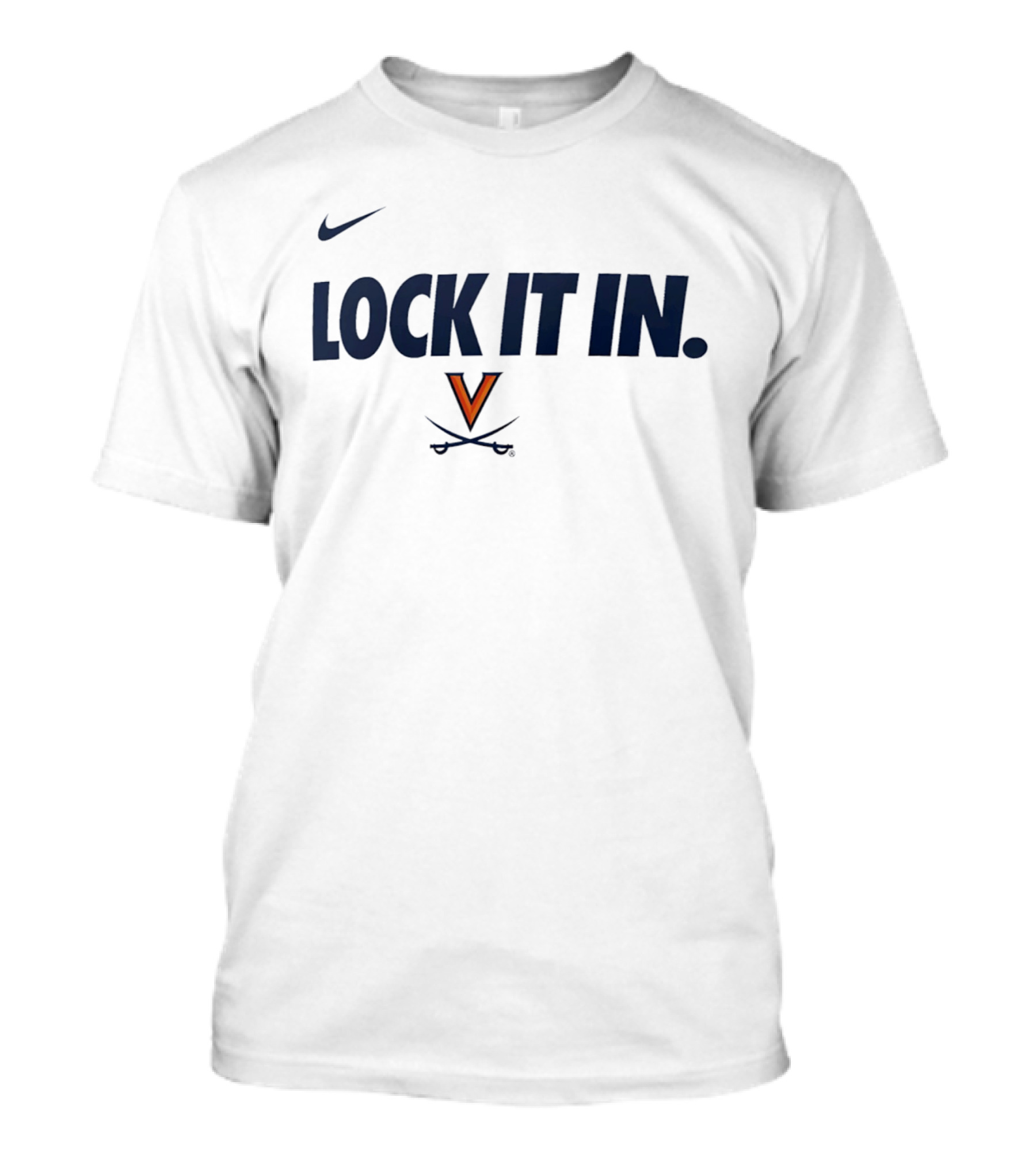 Nike Lock It In Virginia Cavaliers V Crossed Sabres T-Shirt