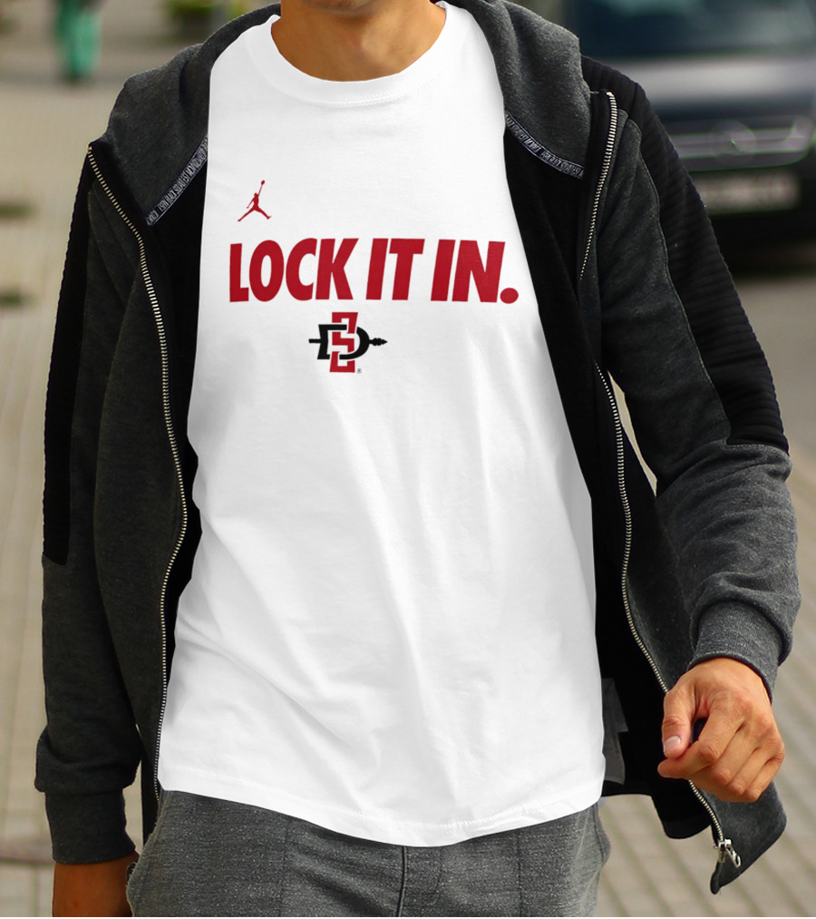 San Diego State Aztecs Lock It In Jumpman T-Shirt