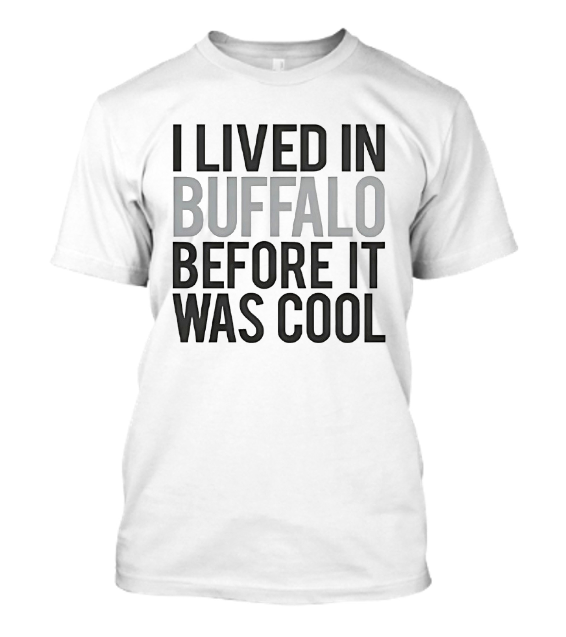 Buffalo Nostalgia I Lived In Buffalo Before It Was T-Shirt