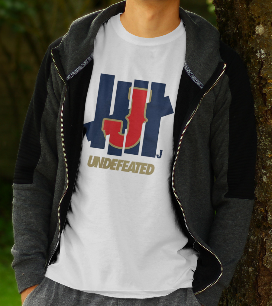 Japan Baseball Undefeated J Iconic Sports Victory T-Shirt
