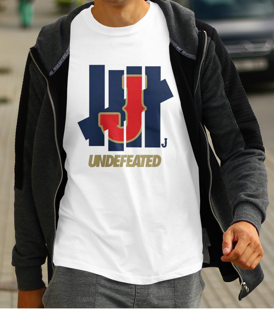 Japan Baseball Undefeated J Iconic Sports Victory T-Shirt