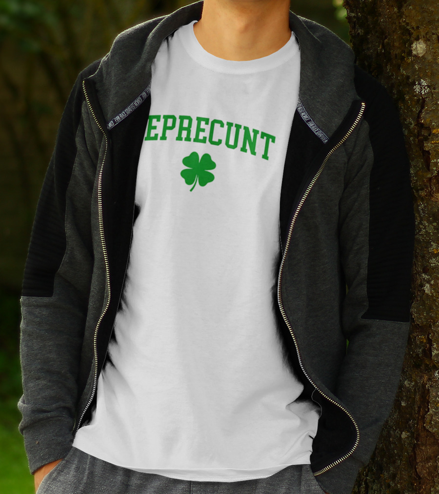 Leprecunt Clover St Patrick's Day 2026 T-Shirt