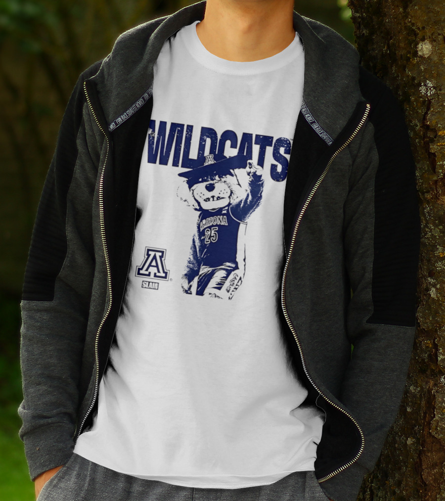 Arizona Wildcats Slam Mascot Spirit T-Shirt