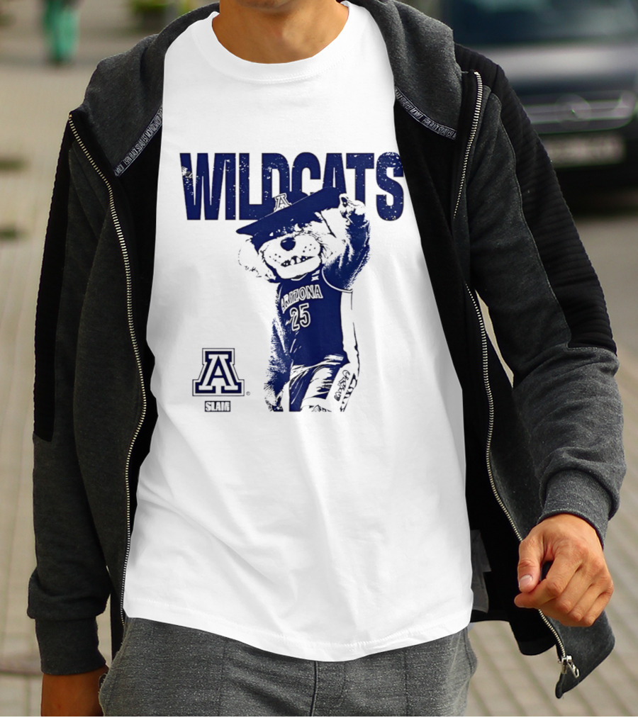 Arizona Wildcats Slam Mascot Spirit T-Shirt