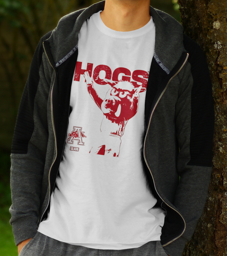 Arkansas Hogs Slam A Mode T-Shirt
