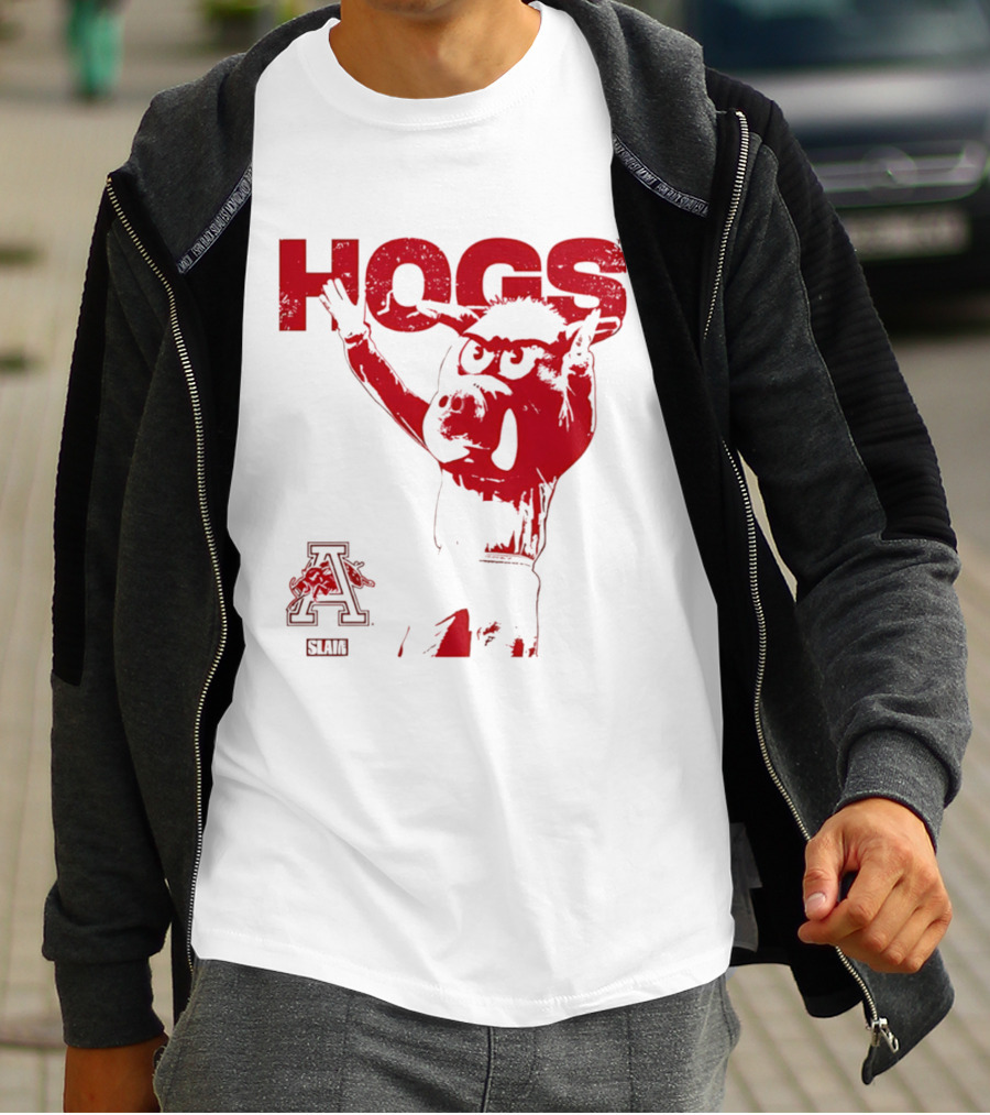 Arkansas Hogs Slam A Mode T-Shirt