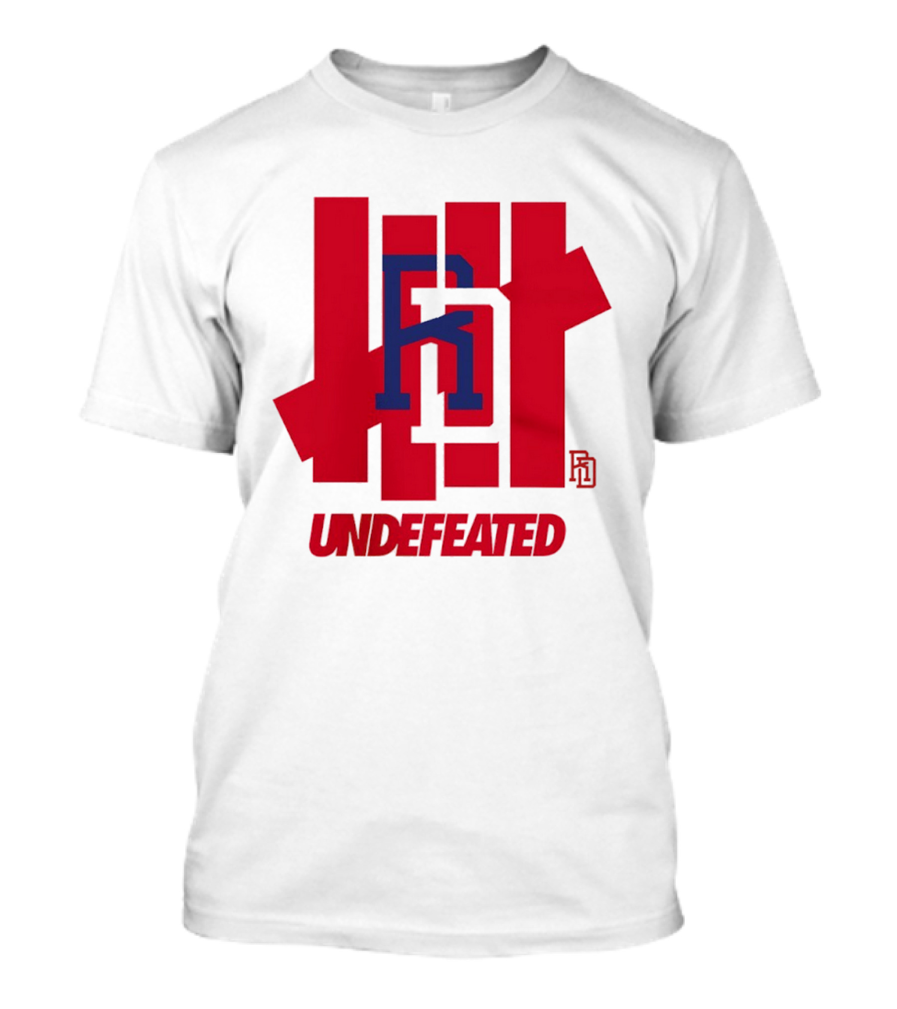 Dominican Republic Baseball RD Undefeated Red Blue T-Shirt