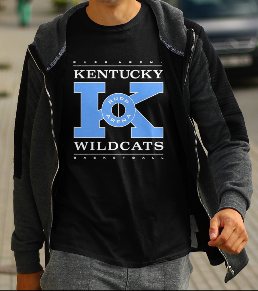 Rupp Arena Kentucky Wildcats Basketball Big K T-Shirt