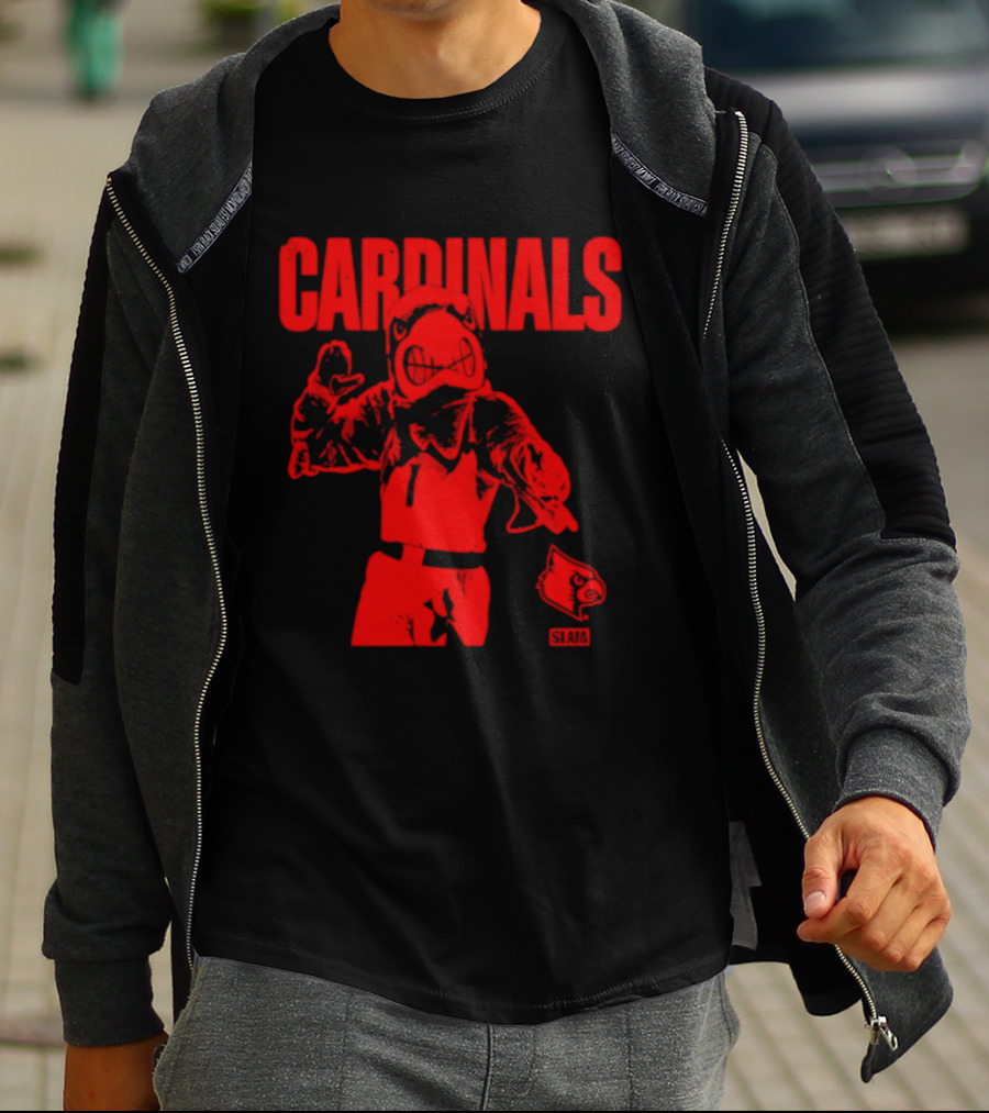 Louisville Cardinals Slam Mode T-Shirt