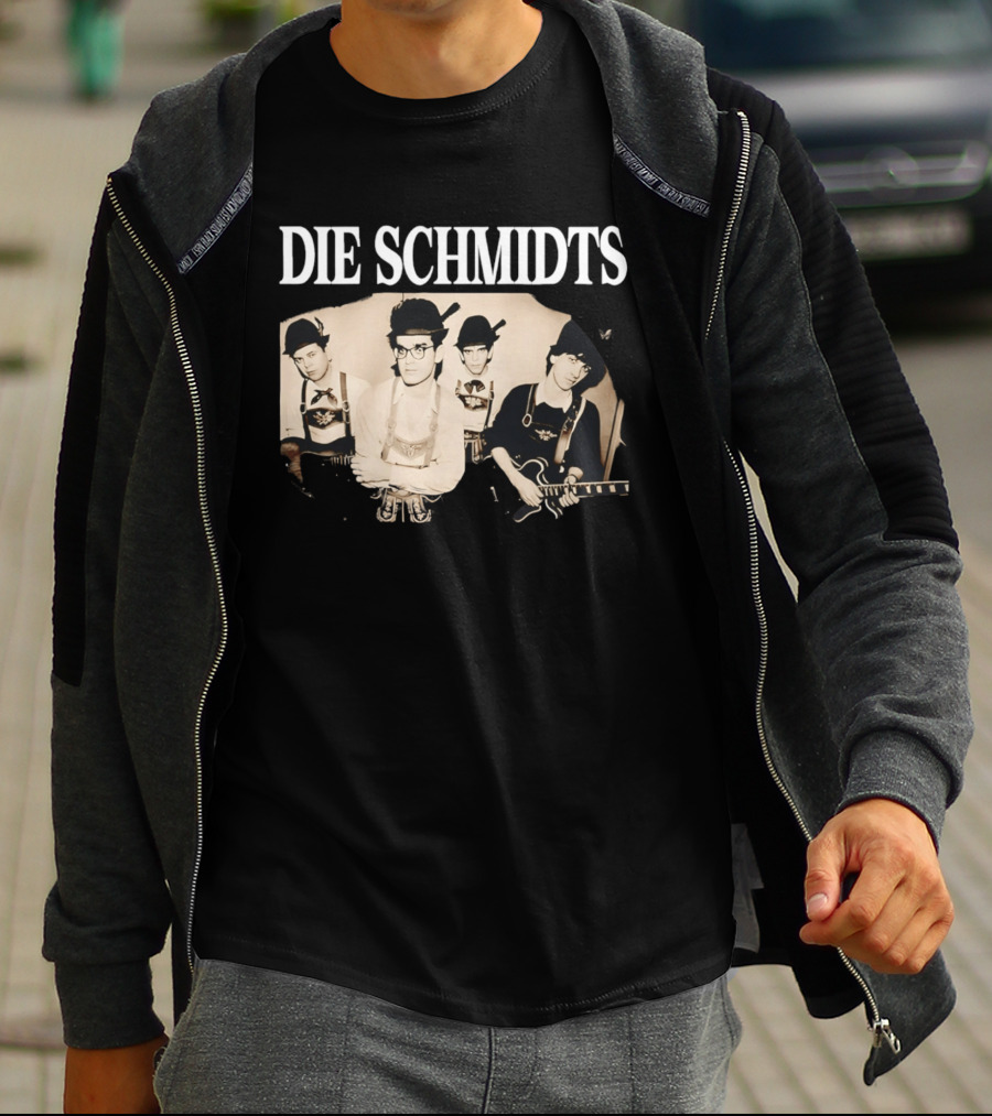 Die Schmidts Oktoberfest Band Bavarian Attire T-Shirt
