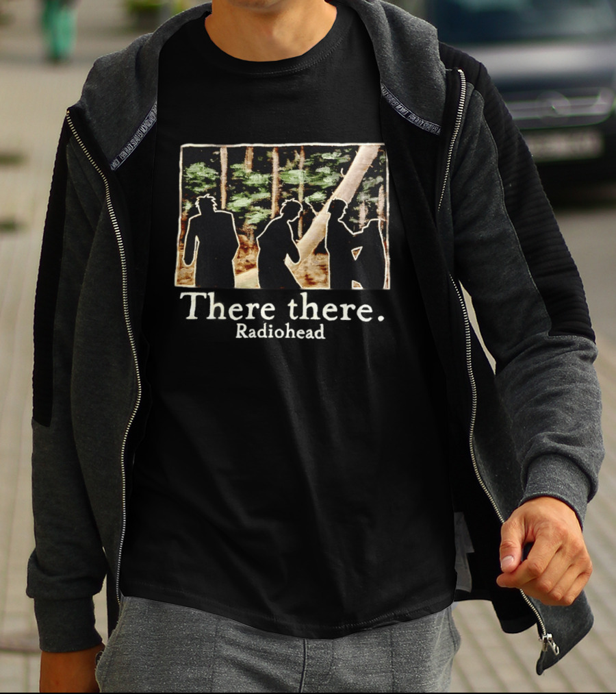 There There Radiohead Silhouettes Forest T-Shirt