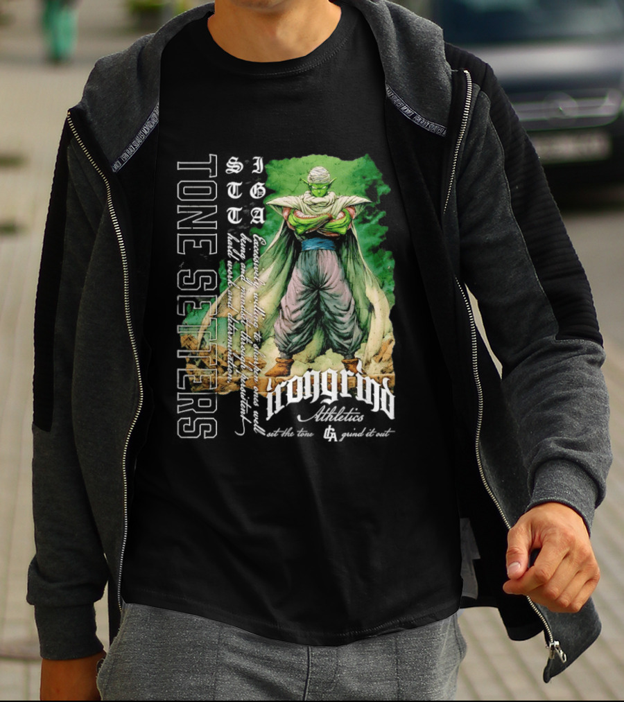 Cowardice Piccolo Dragon Ball Z Tone Setters T-Shirt