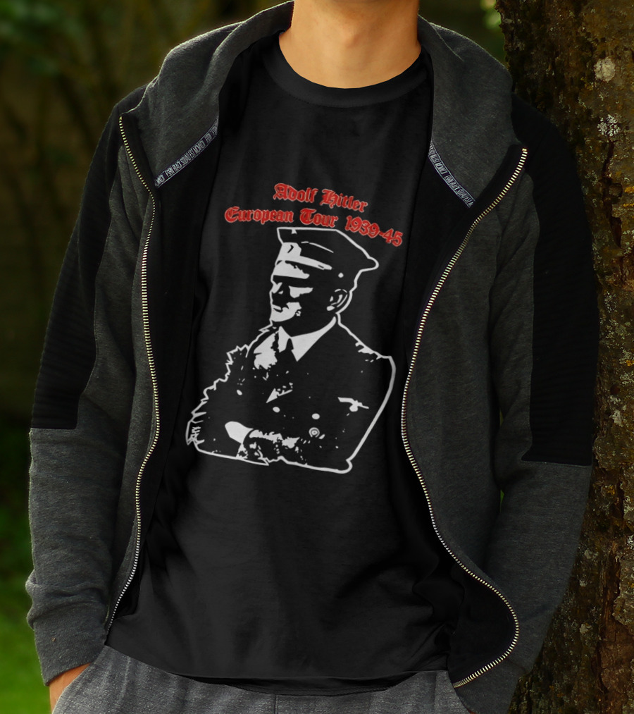 Adolf Hitler European Tour 1939 1945 Dates T-Shirt