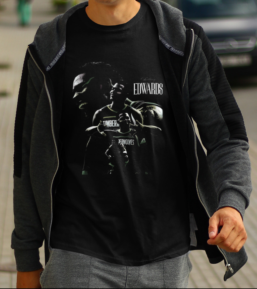 Anthony Edwards Ant Man Minnesota Timberwolves Neon Green T-Shirt