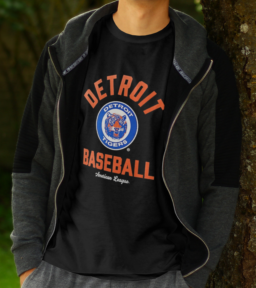 Detroit Tigers Baseball American League T-Shirt