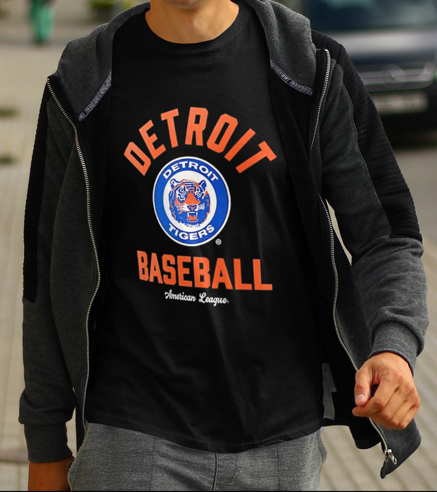 Detroit Tigers Baseball American League T-Shirt