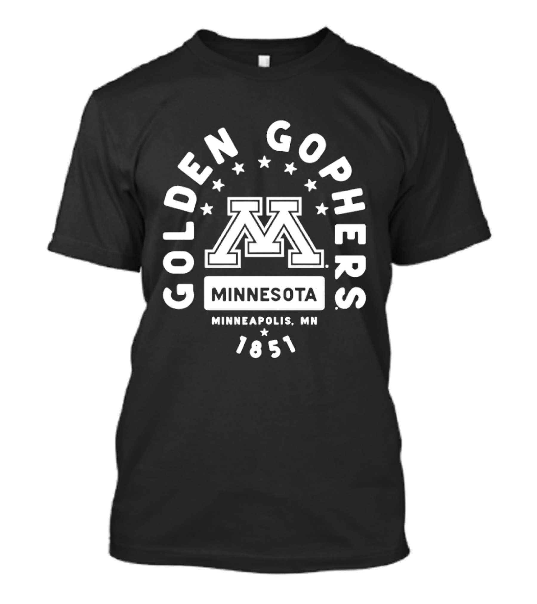 Minnesota Golden Gophers Minneapolis MN 1851 T-Shirt