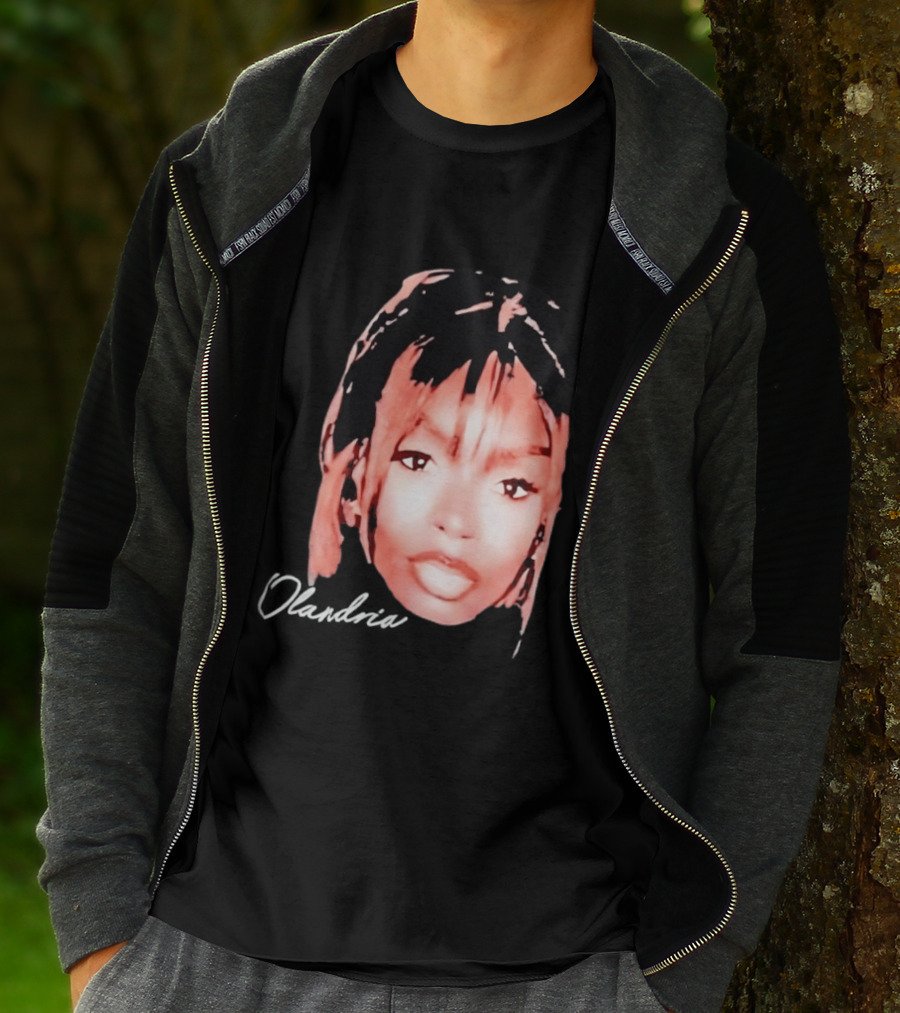 Olandria Carthen Big Face Bold Expression Trend T-Shirt