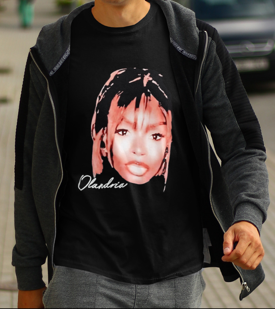 Olandria Carthen Big Face Bold Expression Trend T-Shirt