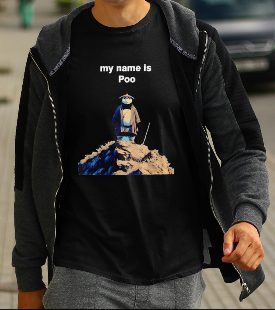Kung Fu Panda My Name Is Poo T-Shirt