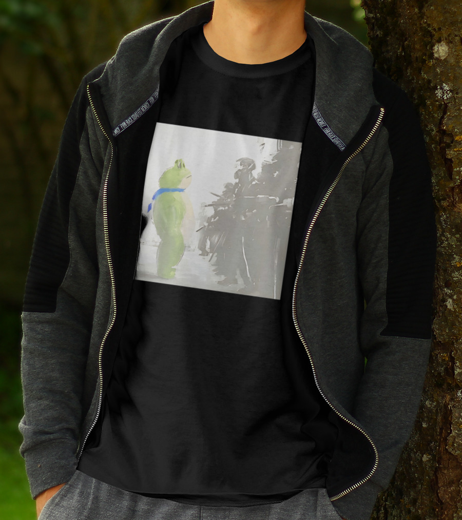 I Stand With Portland Frog Protest Rally Solidarity T-Shirt