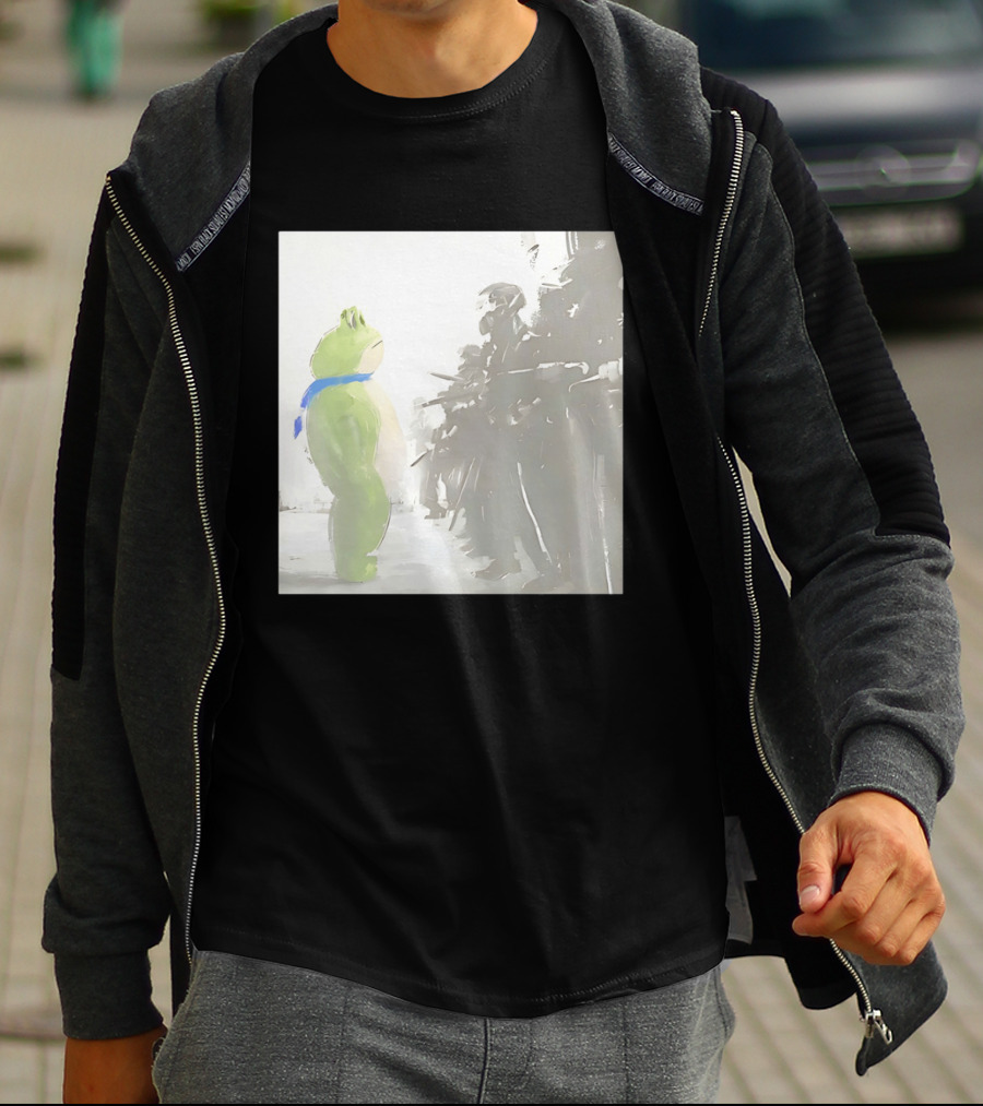 I Stand With Portland Frog Protest Rally Solidarity T-Shirt