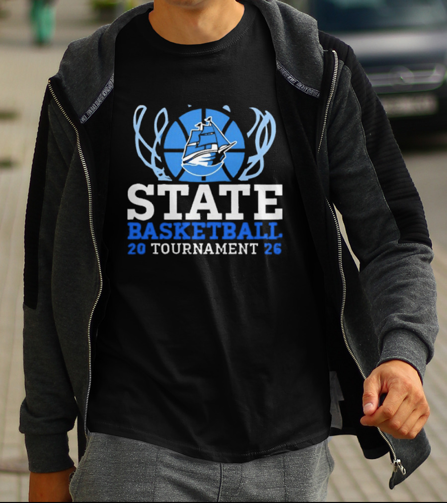 State Basketball 2026 Tournament Ship T-Shirt