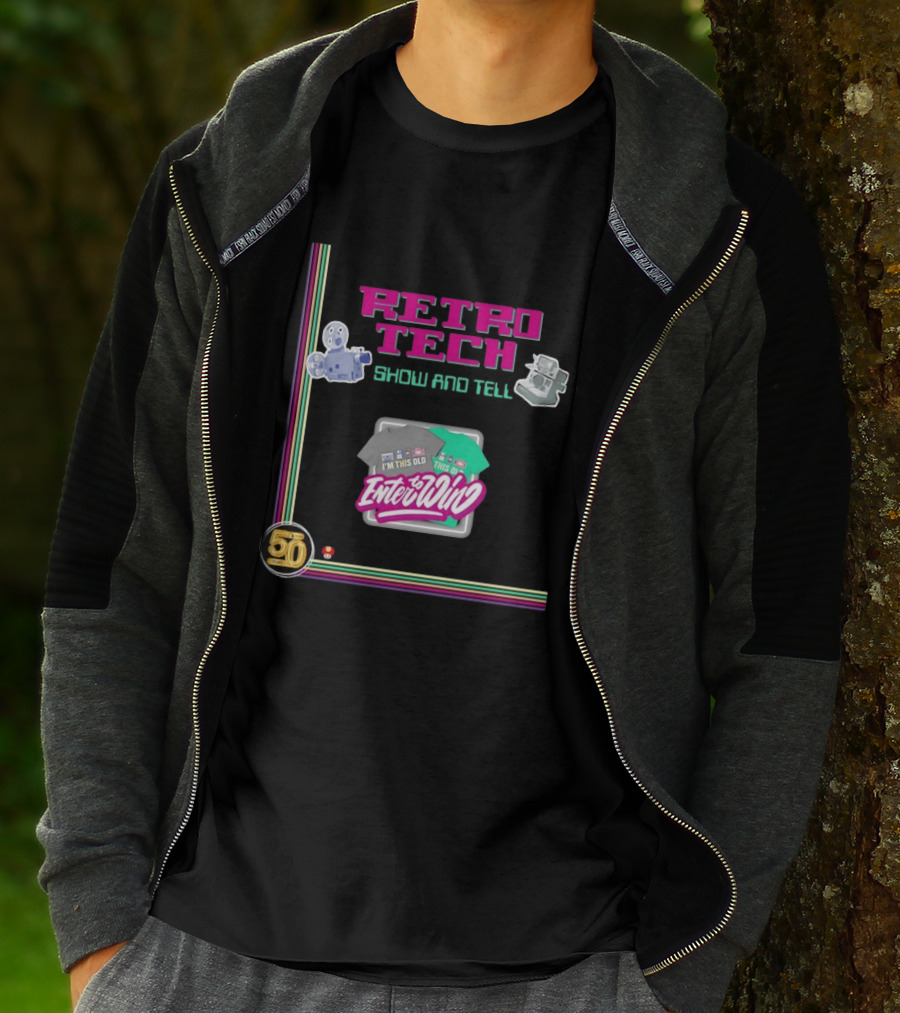 Retro Tech Enter To Win 50 Years I'm This Old T-Shirt