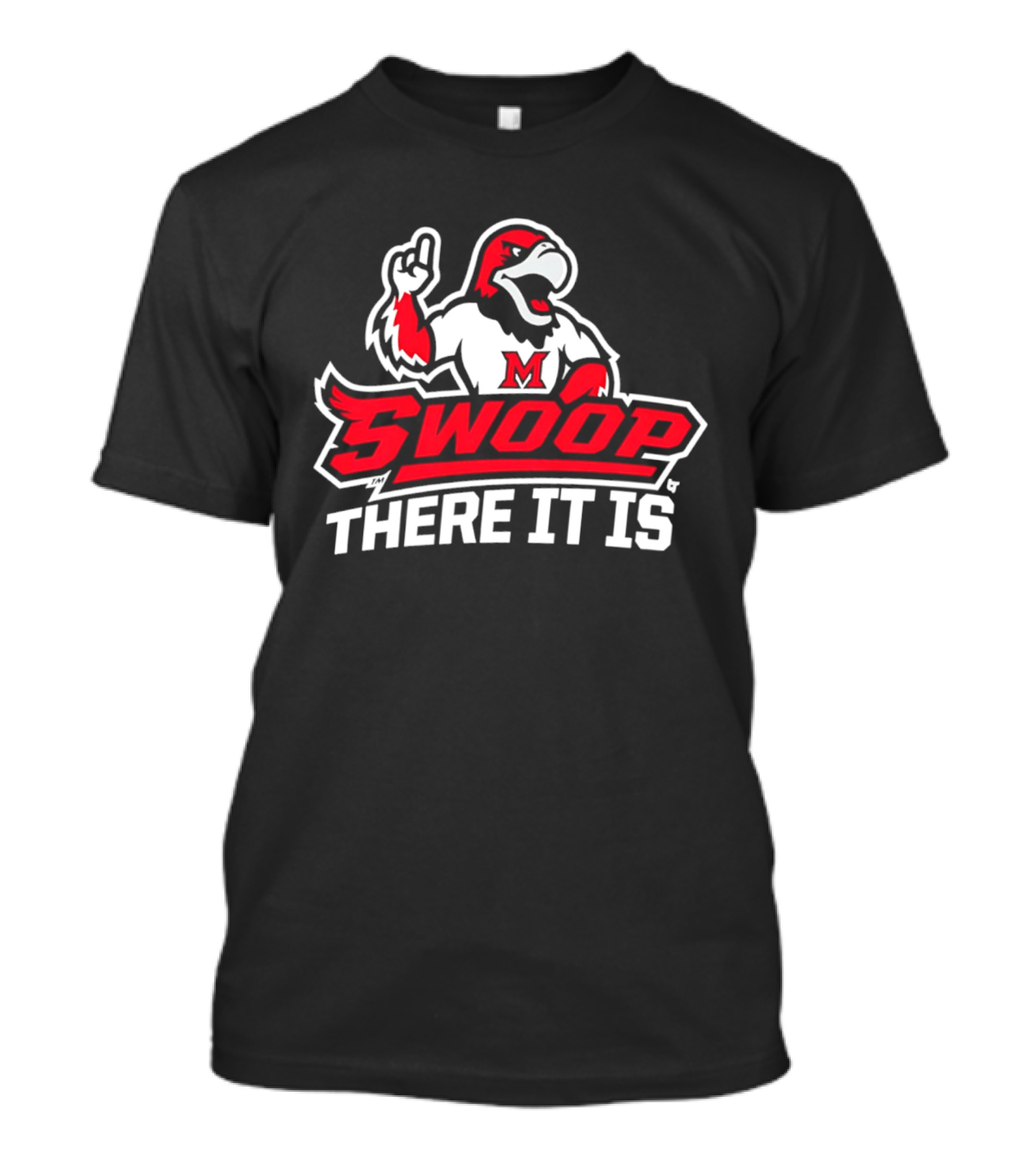 Miami RedHawks Swoop There It Is M Logo 2026 T-Shirt