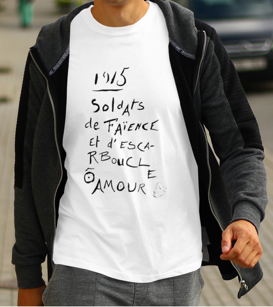 1915 Soldats De Faience Et D'Escarboucle D'Amour T-Shirt