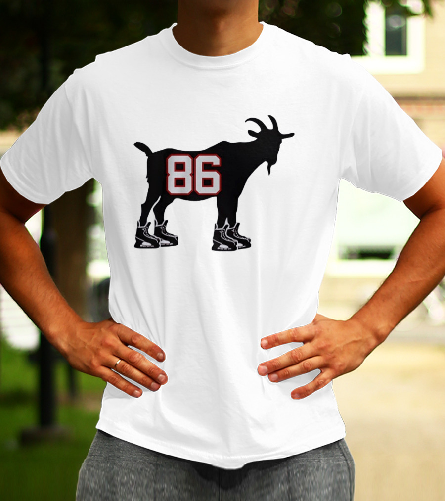 Jack Hughes 86 Hockey GOAT USA Winter Olympics T-Shirt