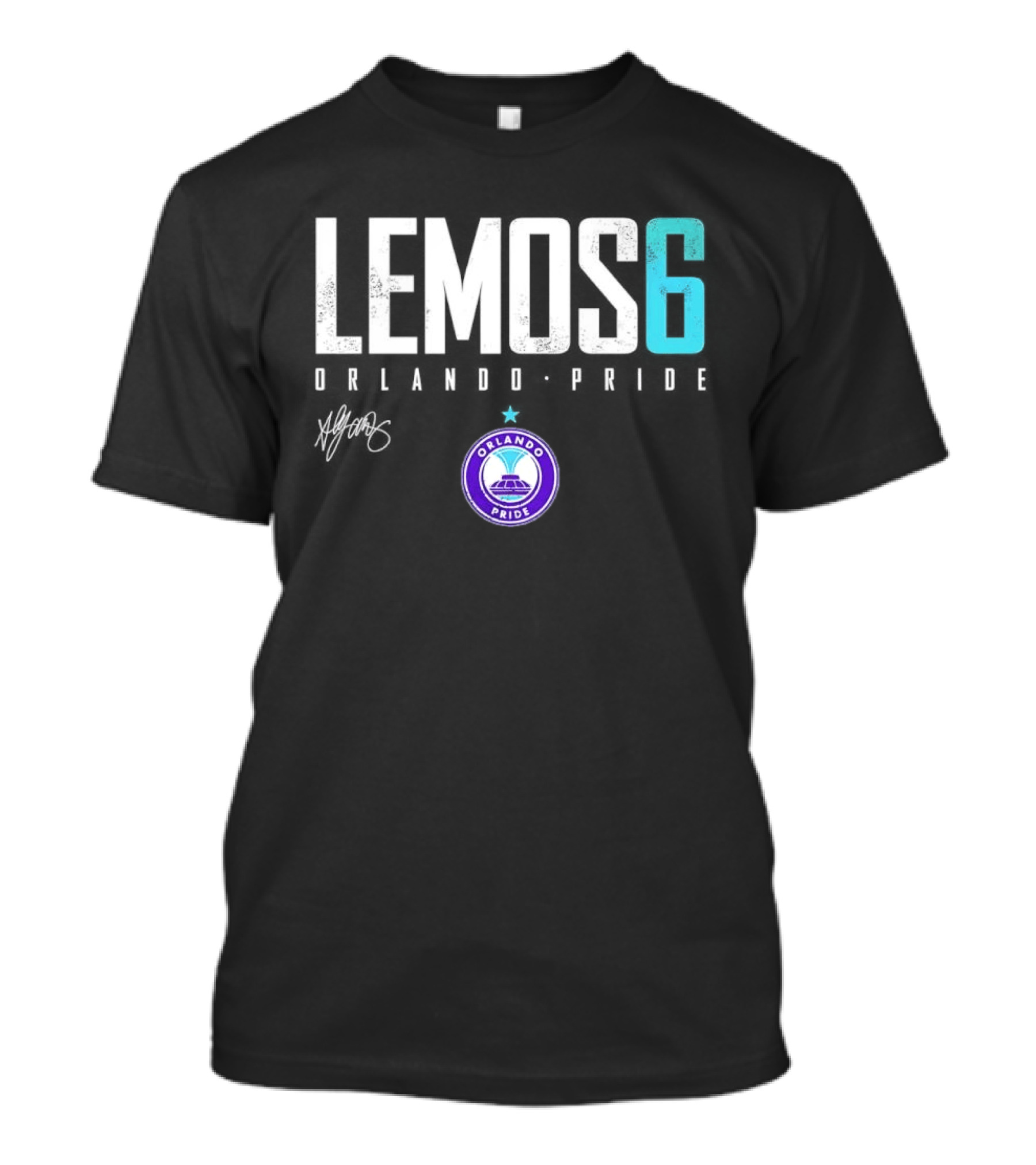 Lemos 6 Orlando Pride NWSL Elite T-Shirt