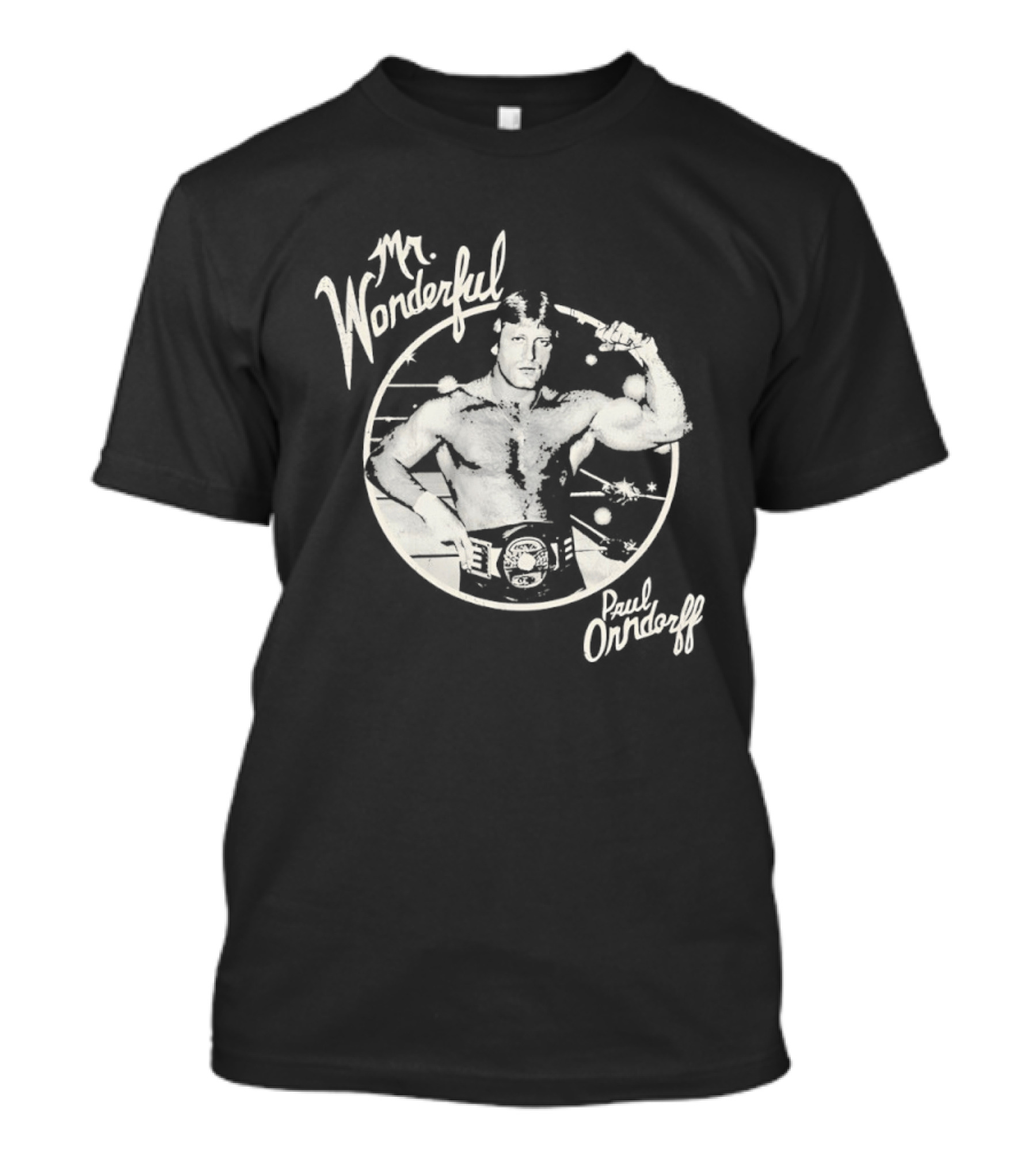 Paul Orndorff Mr Wonderful Championship Wrestler T-Shirt