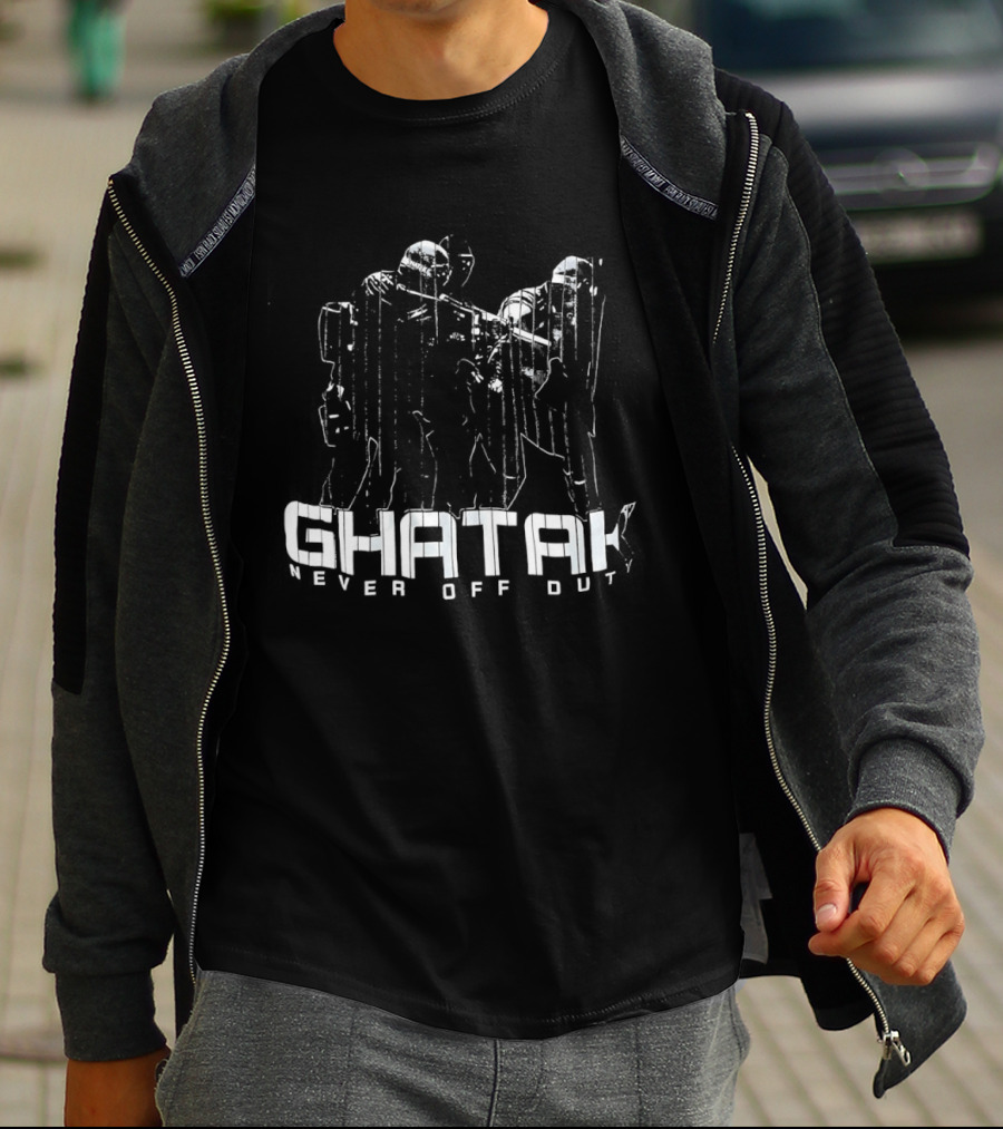 Ghatak Never Off Duty Military Soldiers T-Shirt