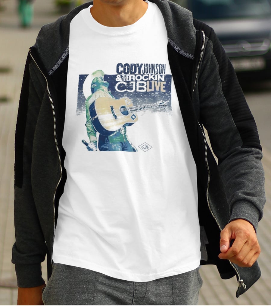 Cody Johnson And The Rockin' CJB Live Concert Guitar Performance T-Shirt
