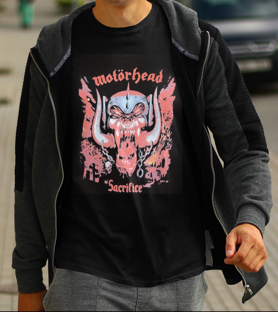 Motorhead Sacrifice Skull T-Shirt