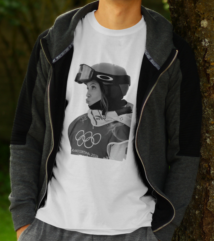 Eileen Gu Olympic Freestyle Skiing Milano Cortina 2026 T-Shirt