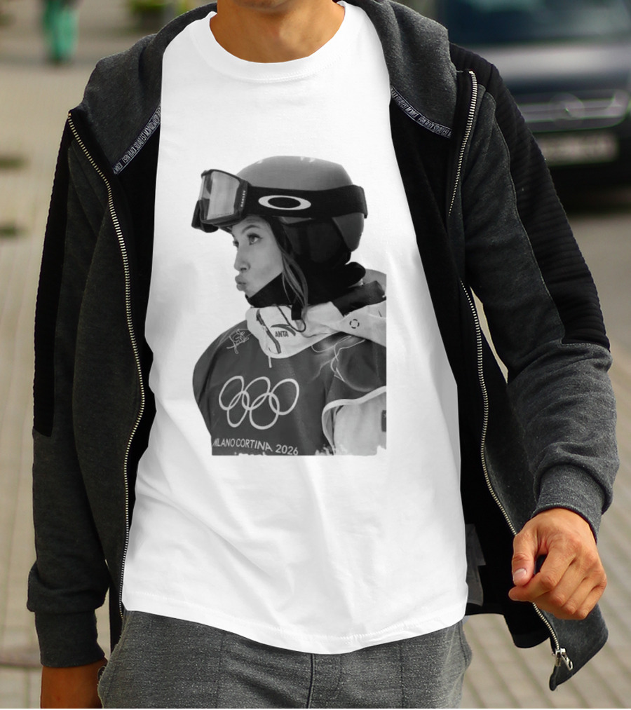 Eileen Gu Olympic Freestyle Skiing Milano Cortina 2026 T-Shirt