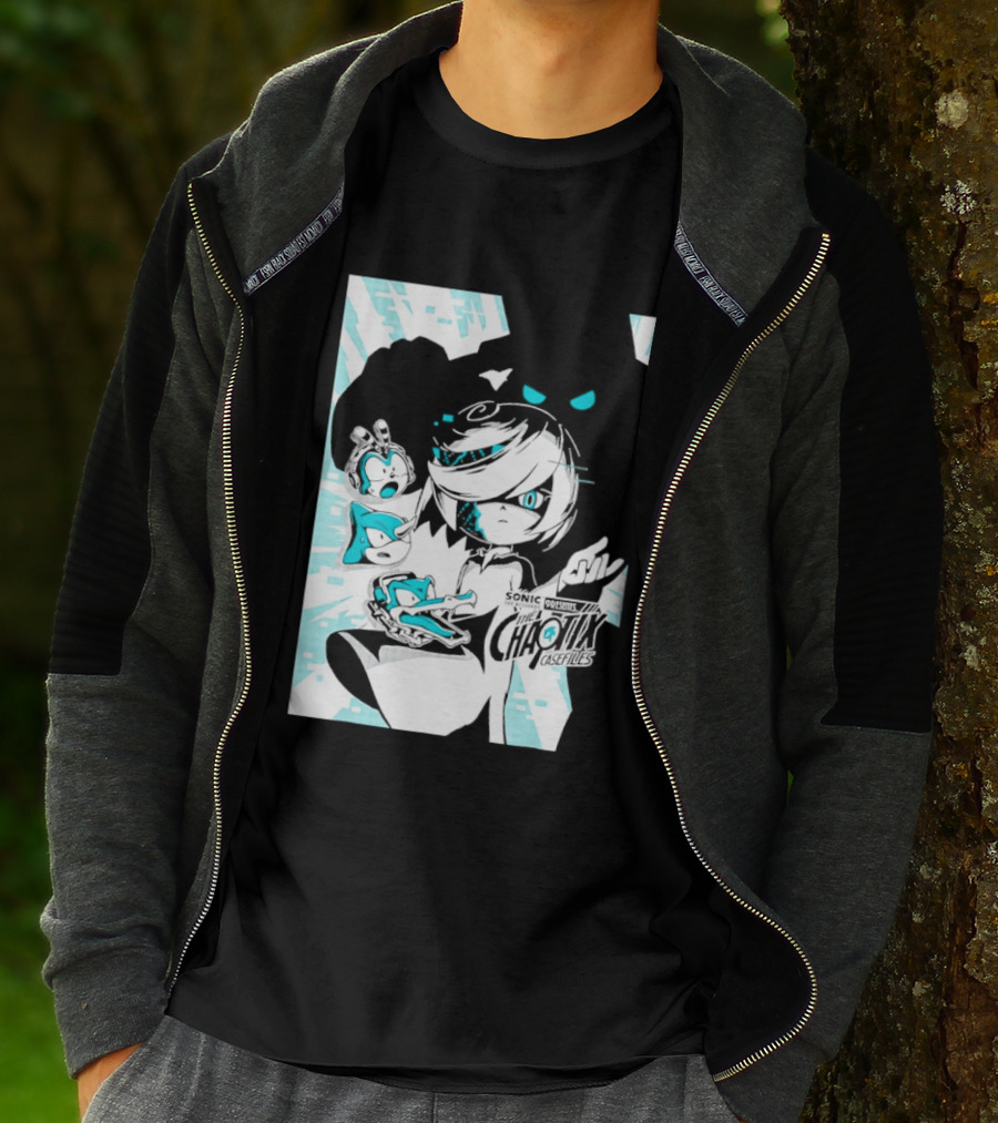 The Hedgehog The Chaotix Casefiles Ep 6 Episode Art Villain T-Shirt