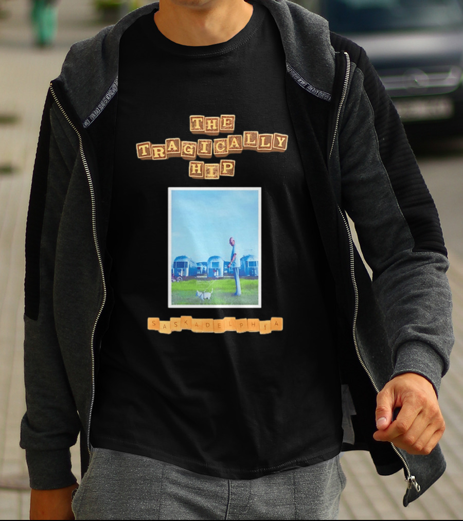 The Tragically Hip Saskadelphia Vintage Trailer Scene T-Shirt