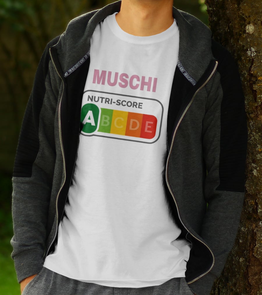 MUSCHI Nutri Score ABCDE European Food Nutrition Rating System T-Shirt