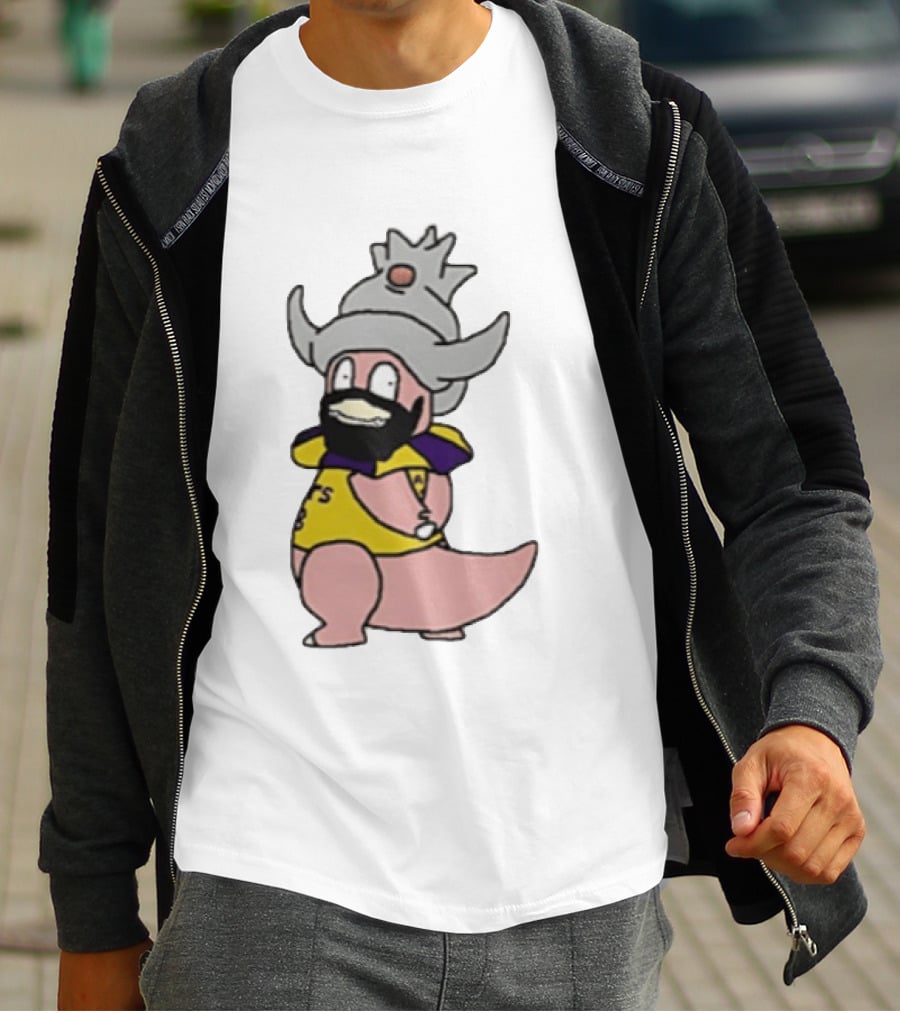 Slowking James LeBron James Los Angeles Lakers Crossover Basketball Pokémon Fusion T-Shirt