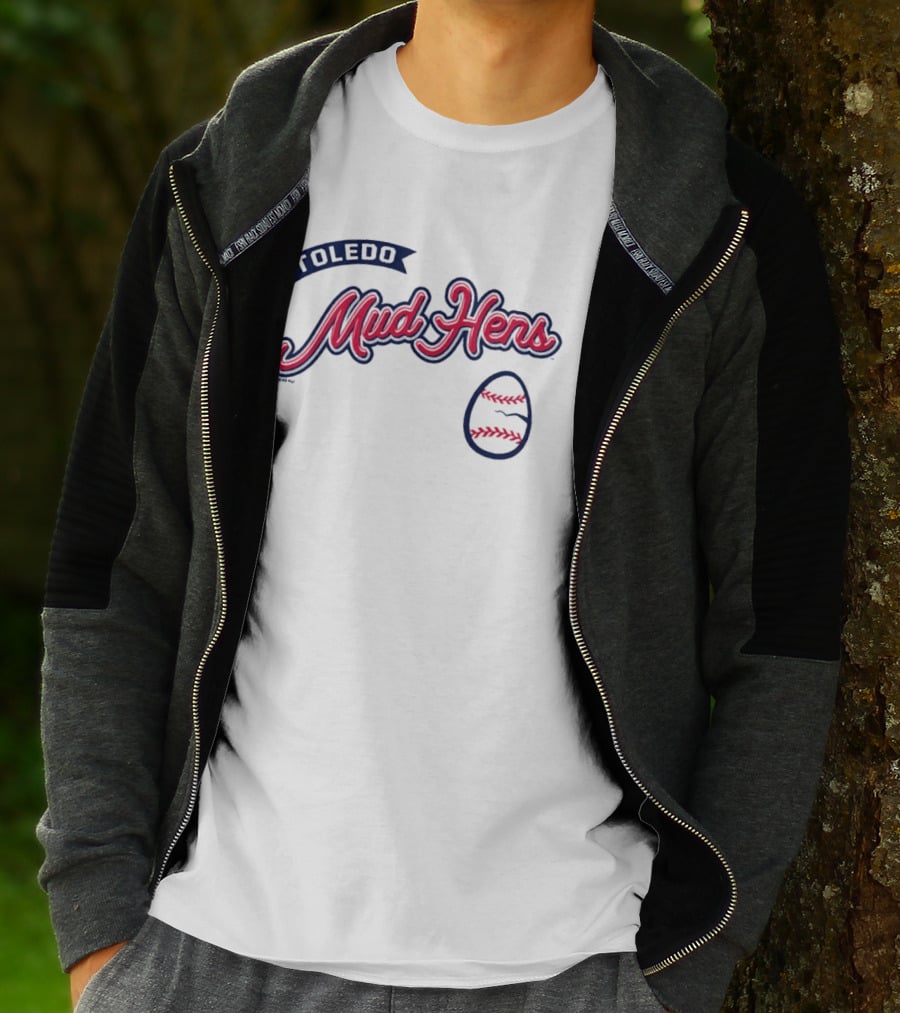 Toledo Mud Hens Baseball Egg Shape Team T-Shirt