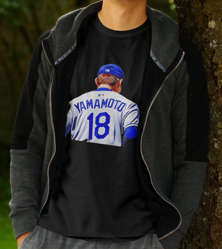 Yamamoto 18 Los Angeles Dodgers Baseball Jersey T-Shirt