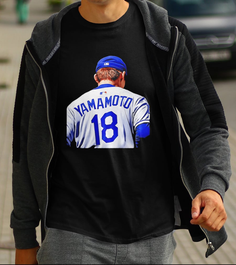 Yamamoto 18 Los Angeles Dodgers Baseball Jersey T-Shirt