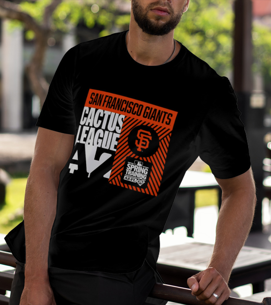 San Francisco Giants Cactus League AZ Spring Training 2026 SF T-Shirt