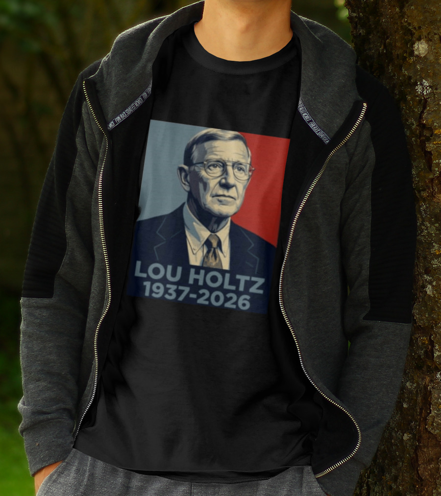 Lou Holtz 1937 2026 Memorial T-Shirt
